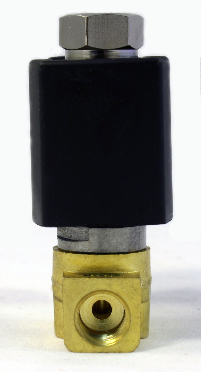 Nylon Solenoid Valve 1/4 Inch NPT Gravity Feed 12VDC Normally Closed