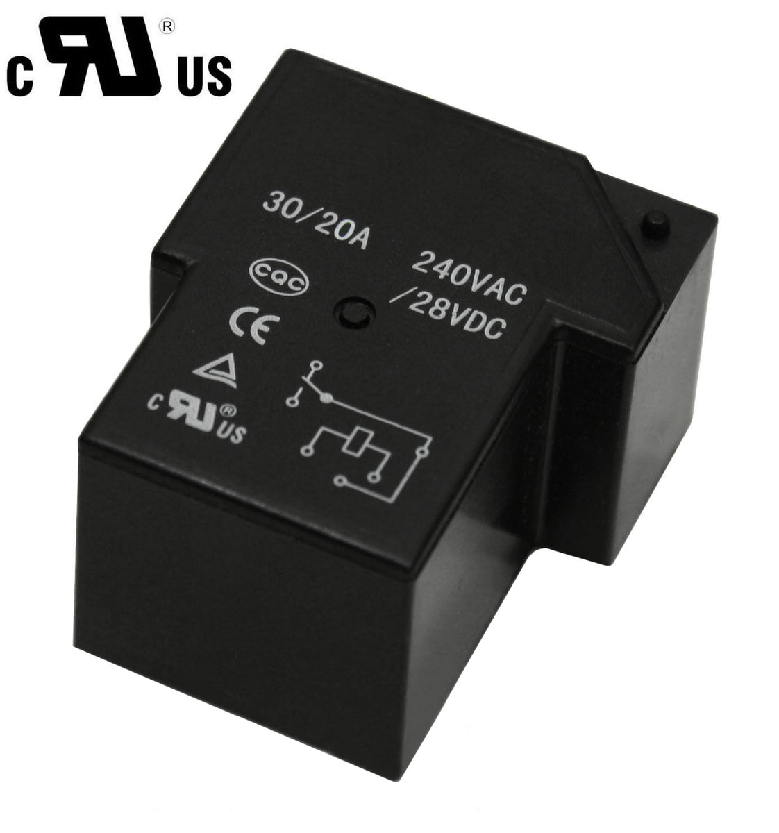 AceCrew 30A General Purpose SPDT Relay (HHC67E) - 12VDC/ 120VAC