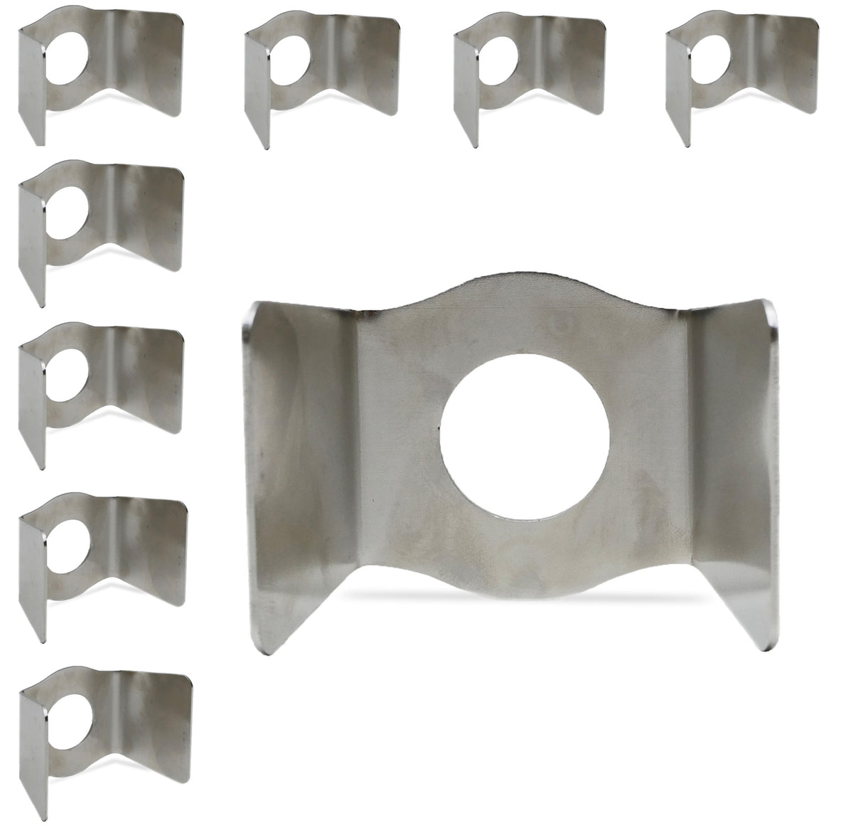 10 Pack of Stainless Steel Switch Guards for Push Button Panel Light E ...