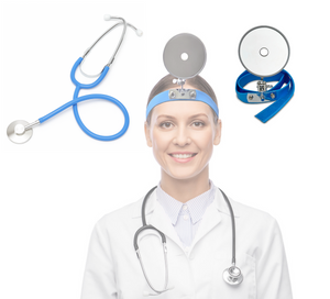 Doctor costume accessories, medical costume props, healthcare costume set, medical pretend play set, costume stethoscope and head mirror, doctors stethoscope and mirror set, realistic stethoscope and head mirror, Doctor costume set for kids, Halloween doctor costume props, stethoscope and reflective head mirror for costume, doctor costume set, doctor tools set, doctor costume accessories, realistic medical play set, stethoscope, reflective head mirror, pretend play medical kit, role play doctor tools