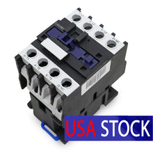Load image into Gallery viewer, 3 Pole AC Motor Contactor CJX2-2501 25A, Contactor Coil Voltage 220V, Normally Closed