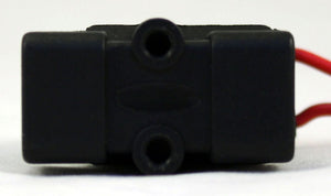 Nylon Solenoid Valve 1/4 inch NPT 24 VDC Normally Closed - Gravity Feed