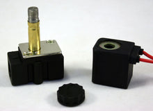 Load image into Gallery viewer, Nylon Solenoid Valve 1/4 inch NPT 220V-240VAC Normally Closed - Gravity Feed