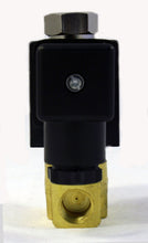 Load image into Gallery viewer, Brass Solenoid Valve NO 1/4 inch , 12VDC Normally Open for Water, Air &amp; Gas