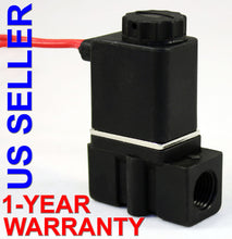 Load image into Gallery viewer, Nylon Solenoid Valve 1/4 inch NPT 220V-240VAC Normally Closed - Gravity Feed