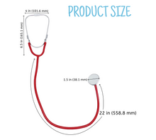 Load image into Gallery viewer, Realistic Dr. Head Mirror and Stethoscope for Doctor Costume, Real Working Stethoscope for Cosplay or Education, Medical Tool Accessories for Doctors Costume