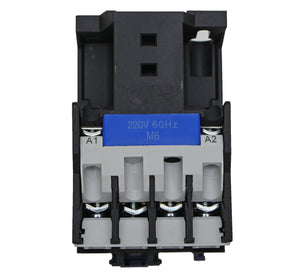 3 Pole AC Motor Contactor CJX2-2501 25A, Contactor Coil Voltage 220V, Normally Closed