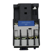 Load image into Gallery viewer, NO contactor, normally open, electrical switch, power switch, industrial control, electrical engineering, power distribution, coil control, coil voltage, contacts, arching chamber, enclosure, mounting bracket, rating plate, main contacts, auxiliary contacts, HCVAC system, thermal relay with contactor, AC contactor, heavy-duty contactor, solid-state contactor, reliable, durable, motor protection, motor contactor, Motor Relay 3-Phase, 3 pole contactor