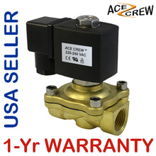 Load image into Gallery viewer, VITON NORMALLY CLOSED 1/2 INCH 220VAC Solenoid Valve