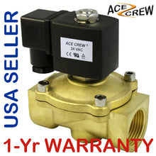 Load image into Gallery viewer, NORMALLY CLOSED SOLENOID VALVE 1 INCH 24VAC