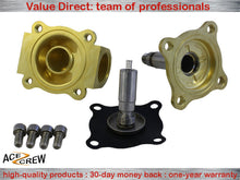 Load image into Gallery viewer, Brass Solenoid Valve NC 3/4 inch NPT, 12VDC Normally Closed for Water, Air &amp; Gas