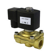 ACECREW SOLENOID VALVE 1/2 INCH 24VAC NORMALLY CLOSED