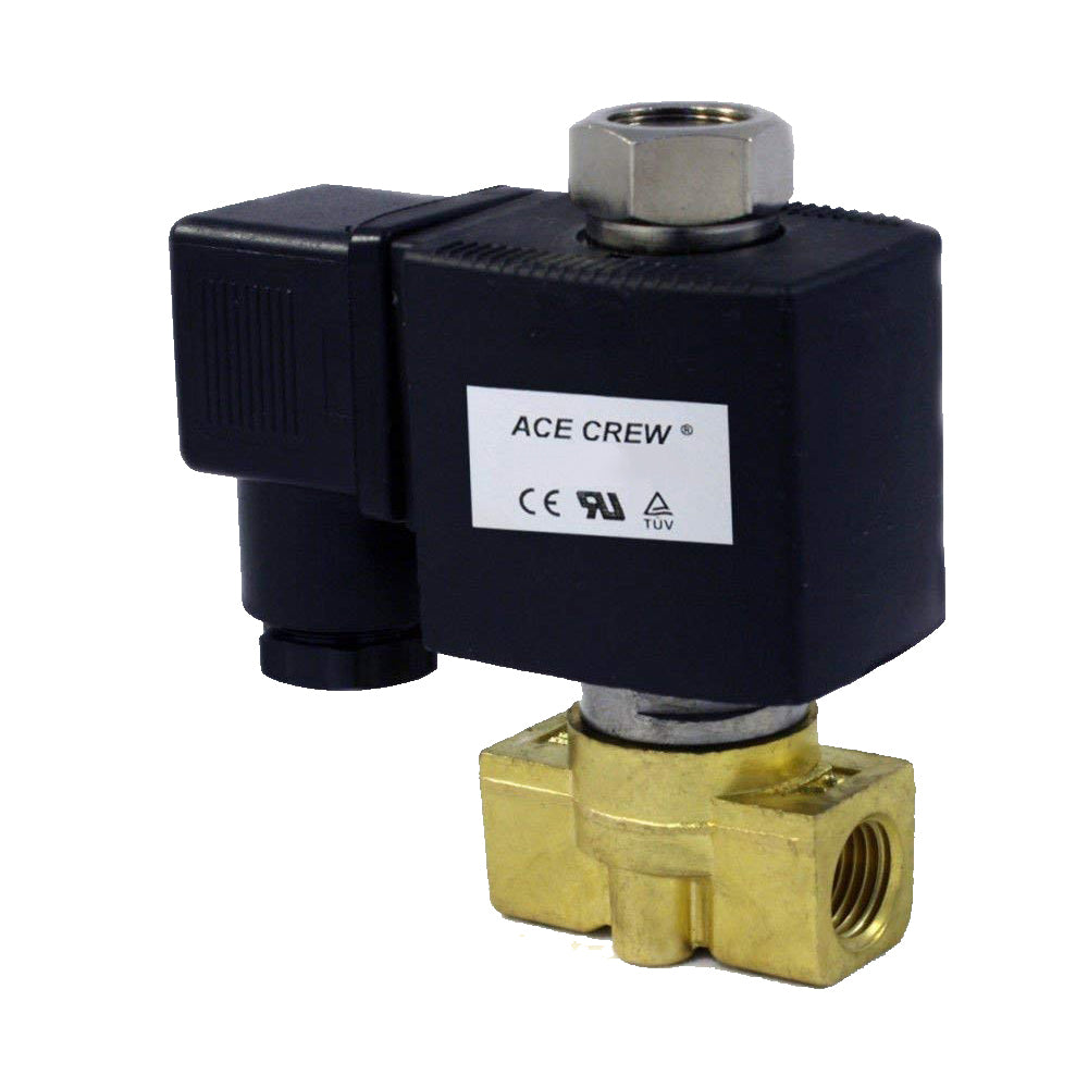 NORMALLY OPEN SOLENOID VALVE 1/4 INCH 220VAC 230VAC 240VAC