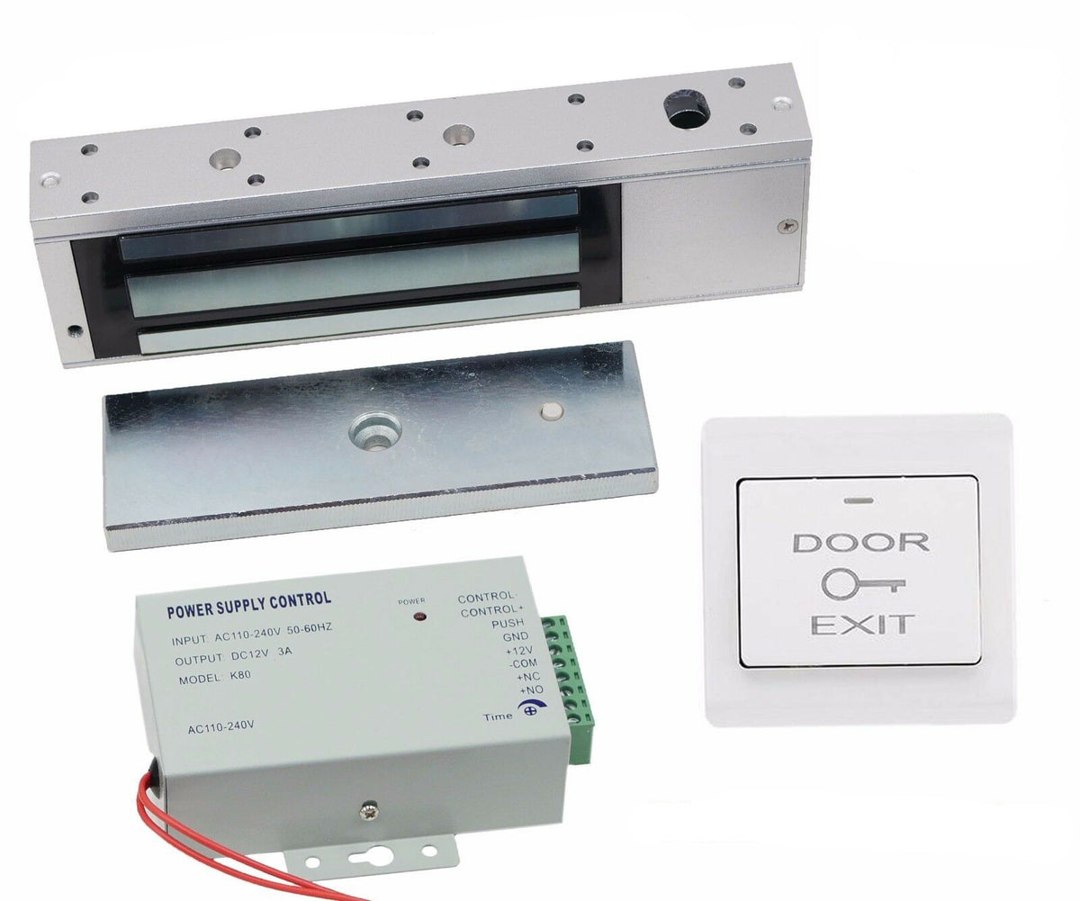 AceCrew Complete 620LB Electromagnetic Lock Kit (System 4)