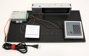 AceCrew 1100lb Electromagnet Lock Kit System 7