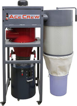 Load image into Gallery viewer, AceCrew Cyclone Dust Collector 1.5HP 120VAC Single Phase 6&quot; Inlet