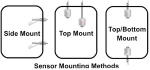 Liquid Level Controller with 2 NPT Liquid Level Sensor Switches