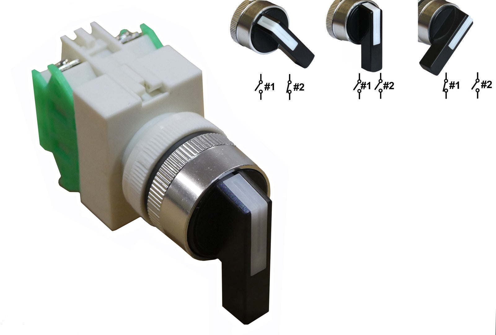 Rotary Selector Switch 3 Position