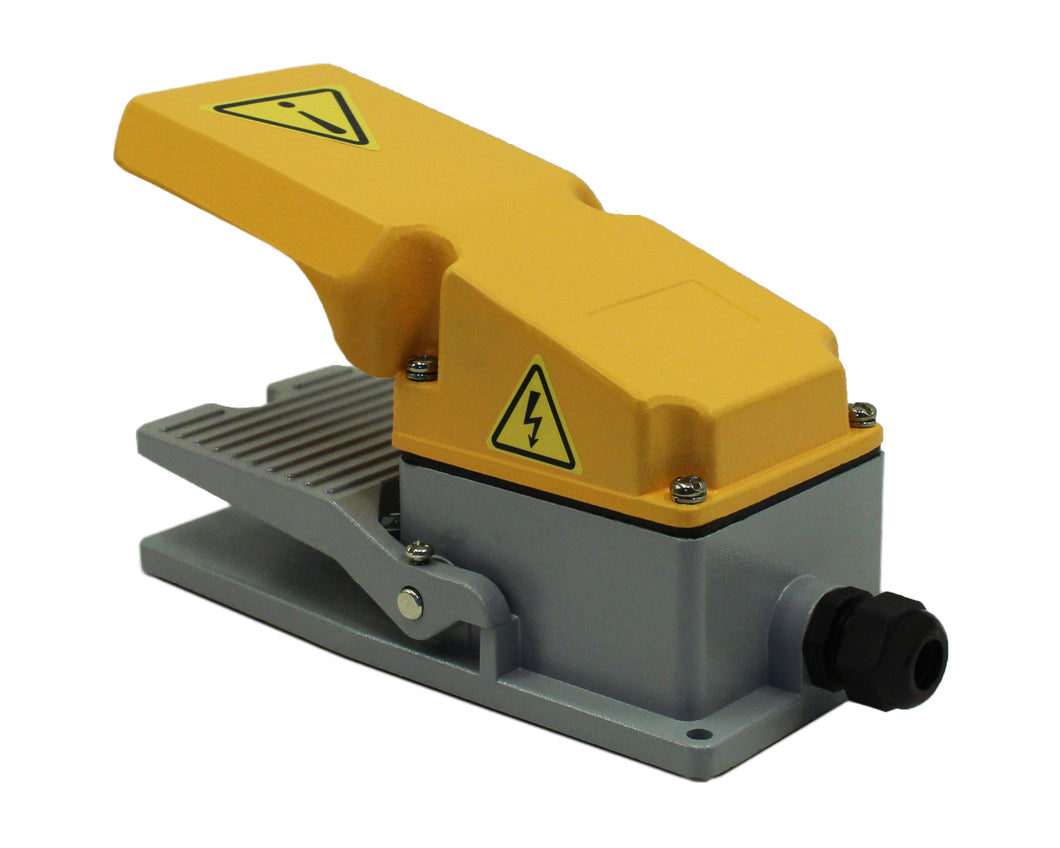 industrial pedal AceCrew Industrial Foot Switch Pedal with Foot Guard 15A SPDT