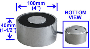 Round Electromagnet (264 LB/ 120 KG)