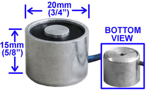 Round Electromagnet (5.5 LB/ 2.5 KG) x 2 Pieces