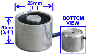 Round Electromagnet (11 LB/ 5 KG)