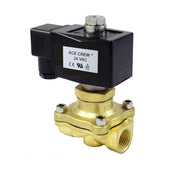 NORMALLY OPEN SOLENOID VALVE 1/2 INCH 24VAC