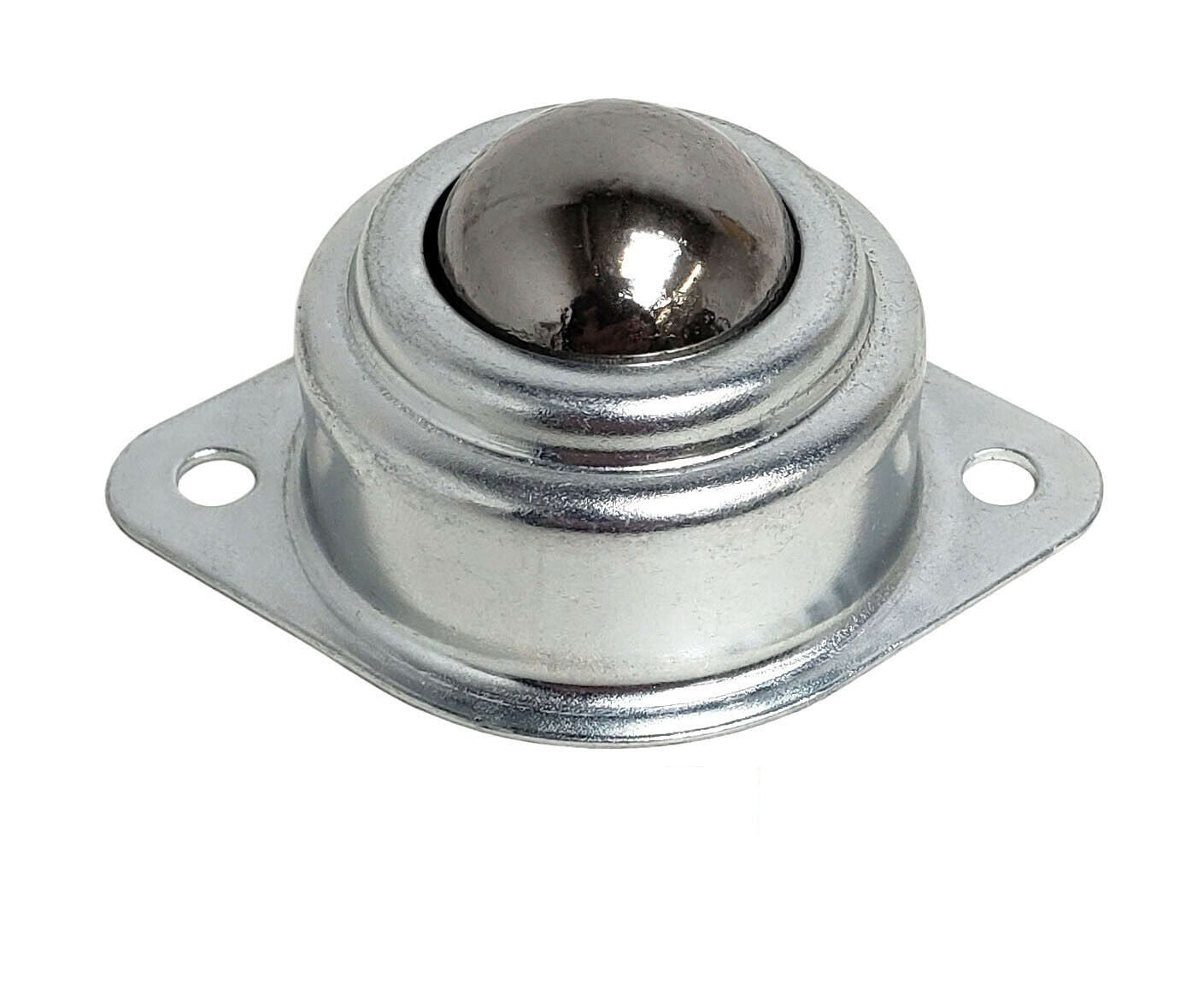 ACECREW 1 Inch (Pack of 10) Ball Transfer Flange Mount Heavy Duty