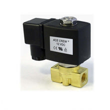 Load image into Gallery viewer, VITON NORMALLY CLOSED SOLENOID VALVE 3/8 INCH 12VDC