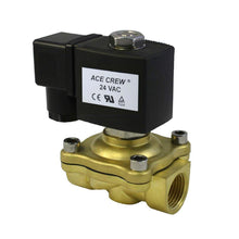 Load image into Gallery viewer, VITON NORMALLY CLOSED SOLENOID VALVE 3/8 INCH 24VAC