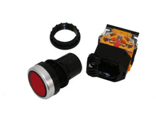 Load image into Gallery viewer, push button, momentary push button, emergency stop button, push button, 22mm push button, panel mount push button, industrial push button, 10A push button, 660V push button