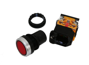 push button, momentary push button, emergency stop button, push button, 22mm push button, panel mount push button, industrial push button, 10A push button, 660V push button