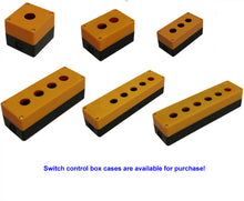 Load image into Gallery viewer, PUSH BUTTON SWITCH CONTROL BOX Fits 7/8 Inch (22mm) Switches - 4 Holes