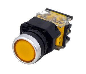 Yellow Momentary Push Button Switch